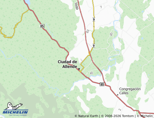 Mappa MICHELIN Luis Donaldo Colosio - ViaMichelin