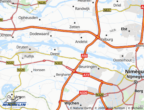 Mappa MICHELIN Winssen - ViaMichelin
