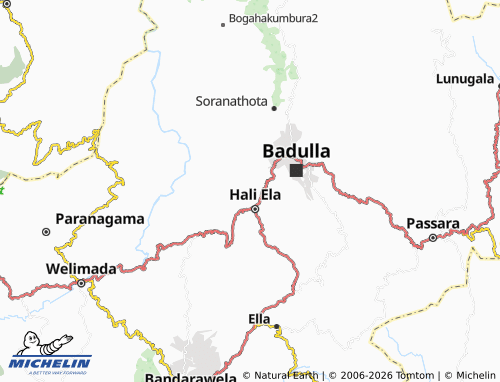 Mappa MICHELIN Anthuduwawela - ViaMichelin