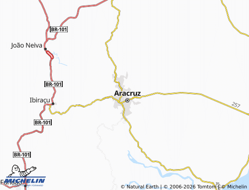 MICHELIN Polivalente map - ViaMichelin