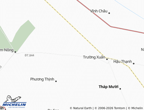 Mapa MICHELIN Hưng Thạnh - ViaMichelin