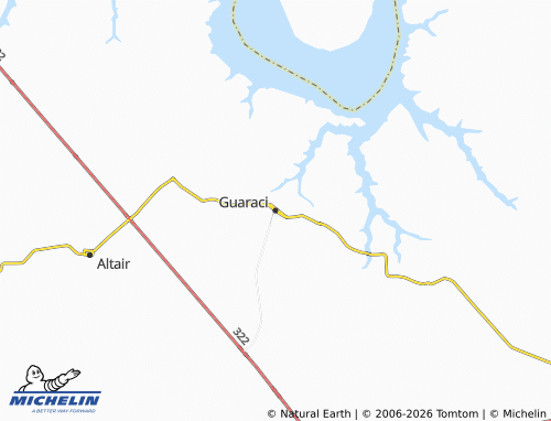 Mappa MICHELIN Guaraci - ViaMichelin