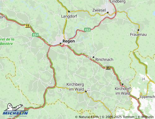Kaart MICHELIN Falkenstein - ViaMichelin