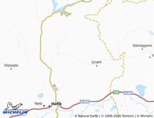 MICHELIN Bahçecik map - ViaMichelin