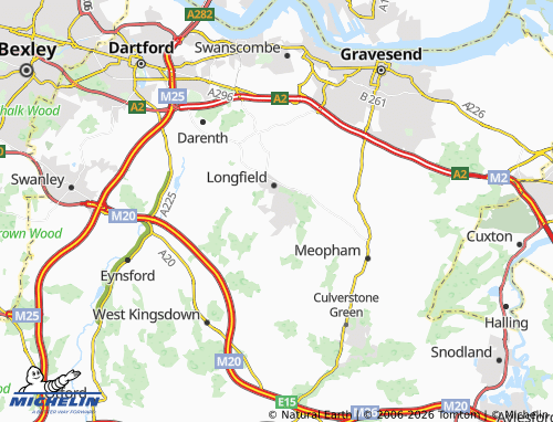 Mappa MICHELIN Hartley - ViaMichelin