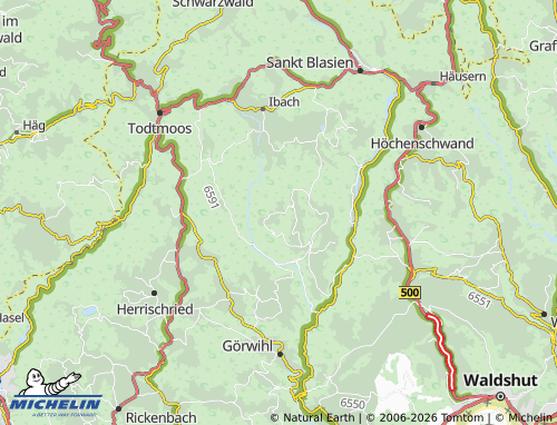 MICHELIN Fröhnd map - ViaMichelin