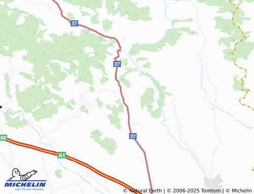 MICHELIN Levski map - ViaMichelin