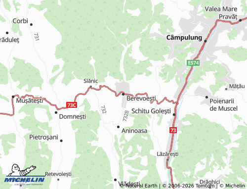 Mapa MICHELIN Berevoești - ViaMichelin