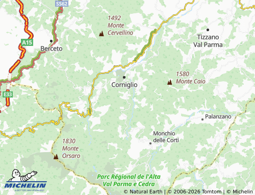 Mappa MICHELIN Sivizzo - ViaMichelin