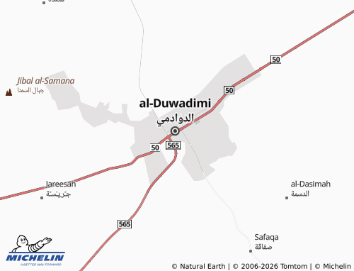 Carte MICHELIN al-Deerah - ViaMichelin