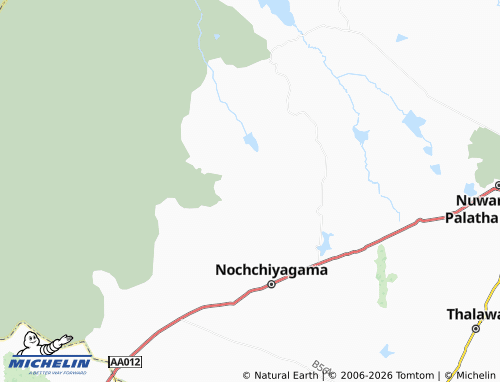 Mappa MICHELIN Ehetuwewagama - ViaMichelin