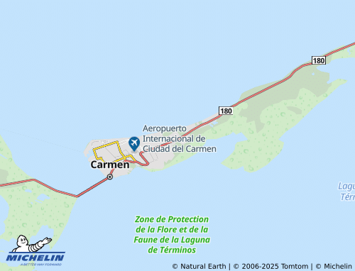 MICHELIN Fraccionamiento 18 de Marzo map - ViaMichelin