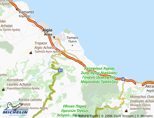 Carte MICHELIN Rizomylos - ViaMichelin