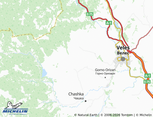 MICHELIN Slivnik map - ViaMichelin