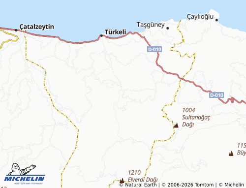 MICHELIN Yeşiloba map - ViaMichelin