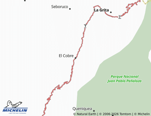 MICHELIN-Landkarte El Cobre - ViaMichelin