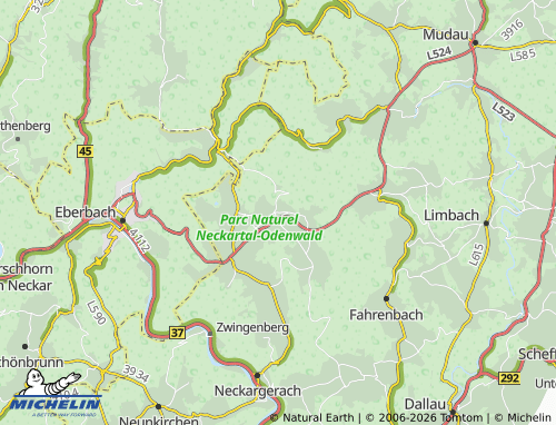 Mapa MICHELIN Waldbrunn - ViaMichelin
