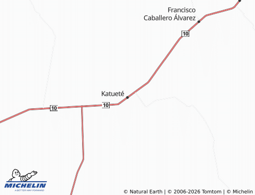 Carte MICHELIN Katueté - ViaMichelin