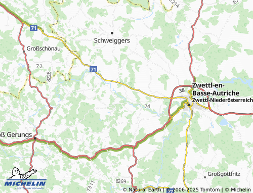 Carte MICHELIN Negers - ViaMichelin