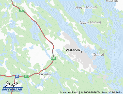 MICHELIN Jenny map - ViaMichelin