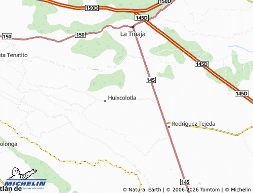 Mapa MICHELIN Paso del Ganado - ViaMichelin