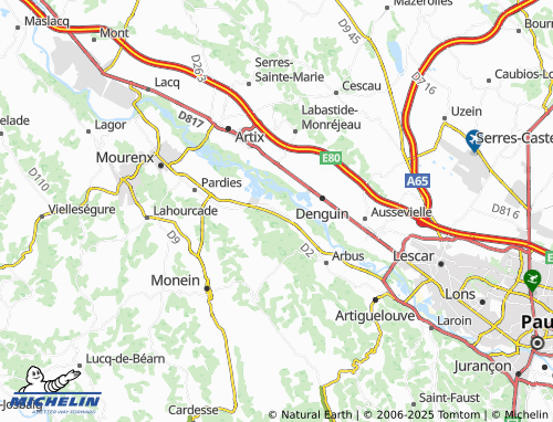 MICHELIN Tarsacq map - ViaMichelin