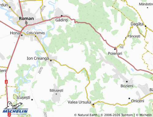 MICHELIN Averești map - ViaMichelin