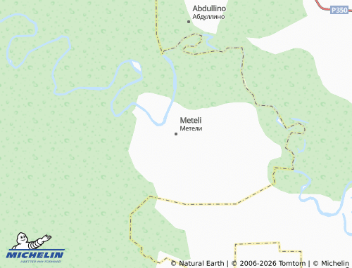 MICHELIN-Landkarte Meteli - ViaMichelin