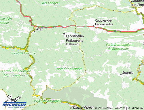 Mapa MICHELIN Gincla - ViaMichelin
