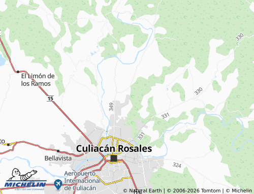 MICHELIN Bicentenario map - ViaMichelin