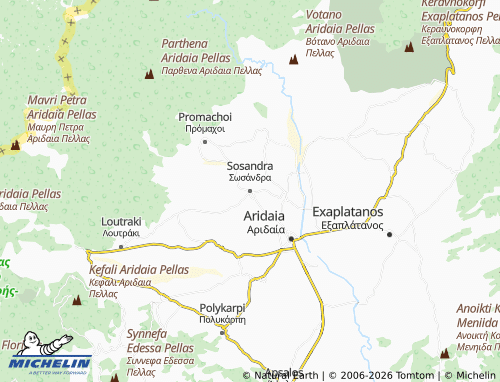 Carte MICHELIN Sosandra - ViaMichelin