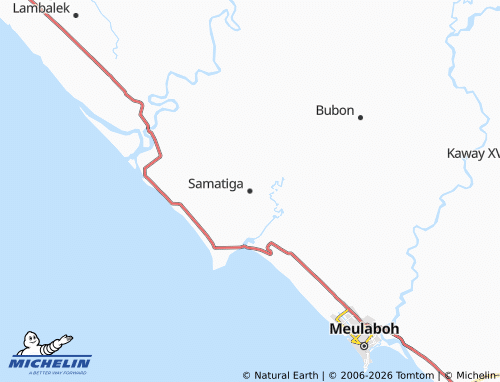 Mappa MICHELIN Samatiga - ViaMichelin