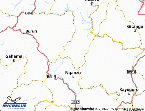 Kaart MICHELIN Munyinya - ViaMichelin