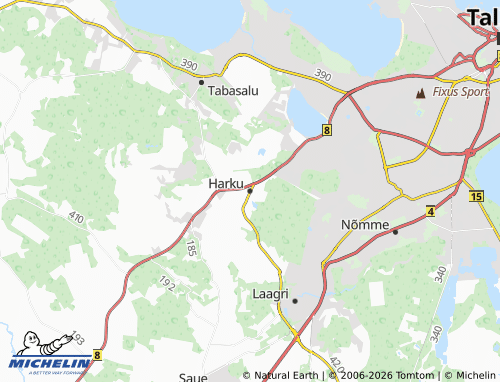 MICHELIN-Landkarte Harku vald - ViaMichelin