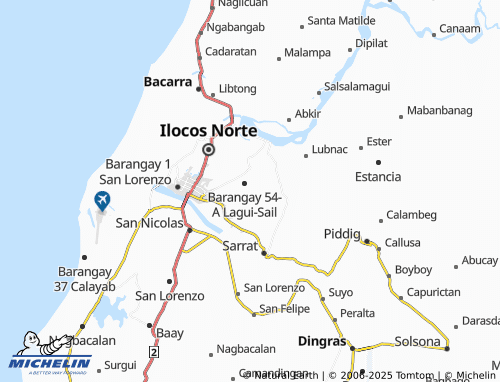 MICHELIN Barangay 56-B Bacsil South map - ViaMichelin
