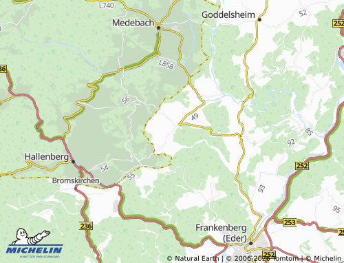MICHELIN-Landkarte Neukirchen - ViaMichelin