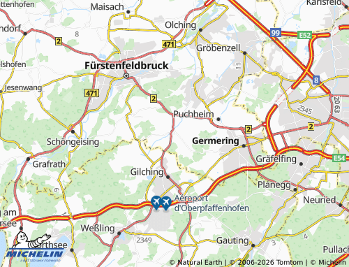 MICHELIN Alling map - ViaMichelin