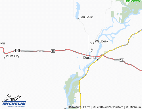 Mappa MICHELIN Arkansaw - ViaMichelin
