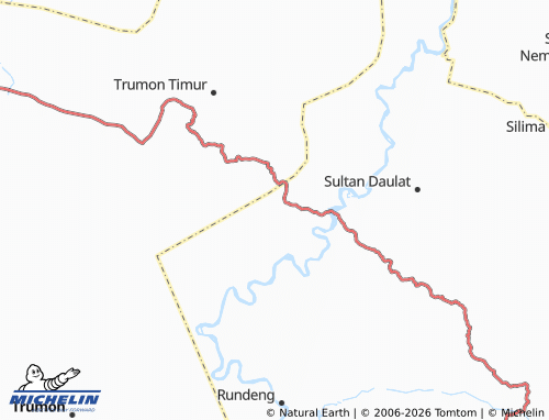 MICHELIN Jabi-Jabi Barat map - ViaMichelin