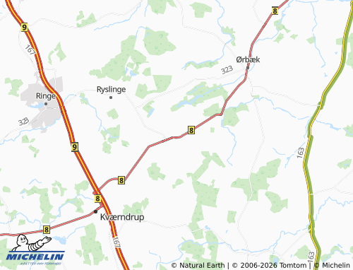 Carte MICHELIN Gislev - ViaMichelin