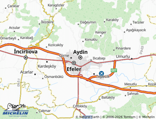 MICHELIN Hasan Efendi map - ViaMichelin