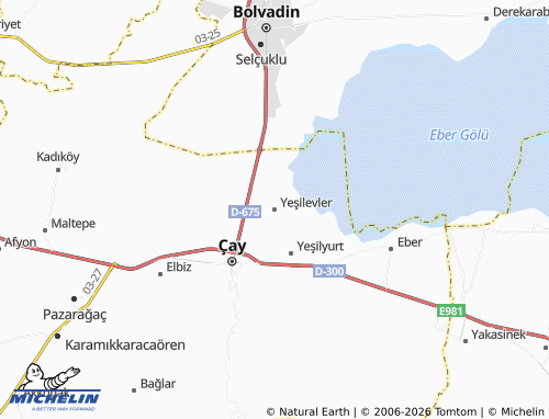 MICHELIN Yeşilevler map - ViaMichelin