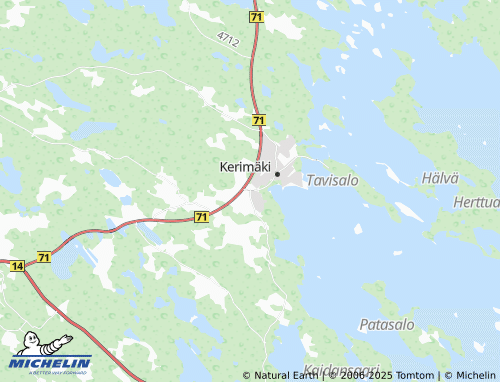 MICHELIN Jouhenjoki map - ViaMichelin