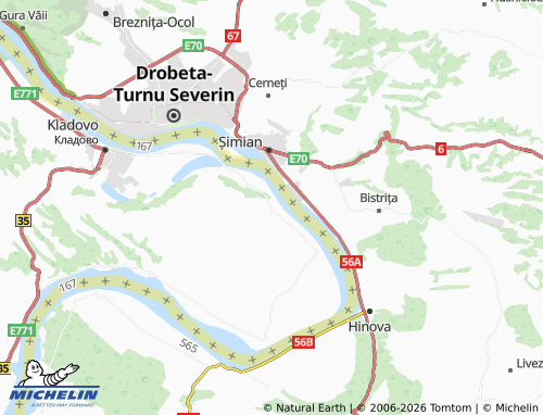 Mapa MICHELIN Velika Vrbica - ViaMichelin