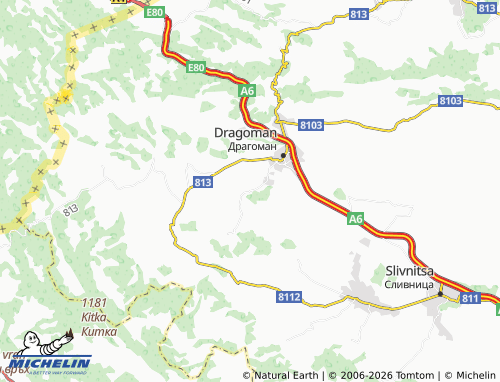 Mapa MICHELIN Chukovezer - ViaMichelin