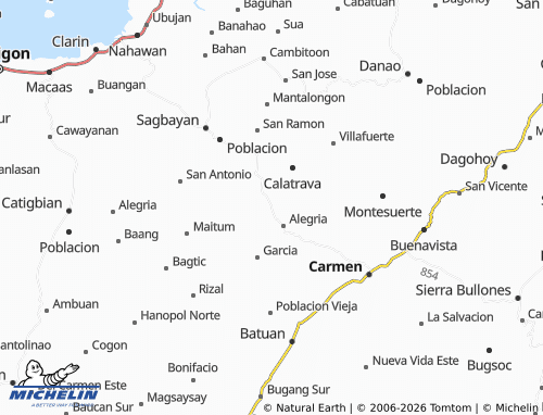 MICHELIN La Victoria map - ViaMichelin