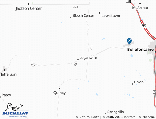 Mapa MICHELIN Logansville - ViaMichelin