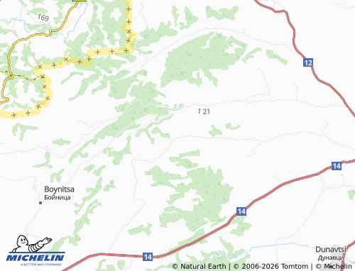 Mapa MICHELIN Kalenik - ViaMichelin