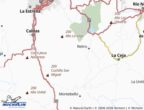 Carte MICHELIN El Carmen - ViaMichelin