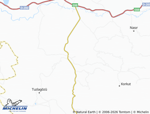 Mappa MICHELIN Kevenli - ViaMichelin